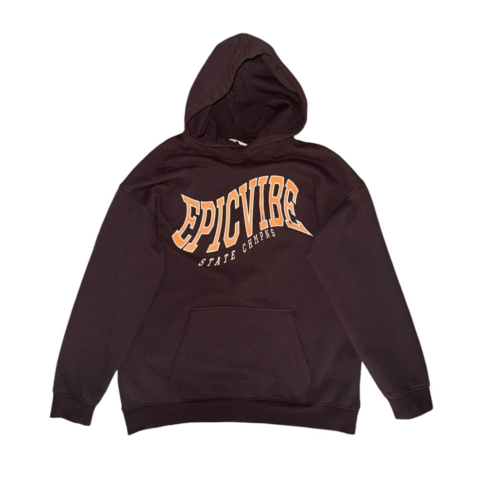 H&M Epic Vibe Brown Hoodie
